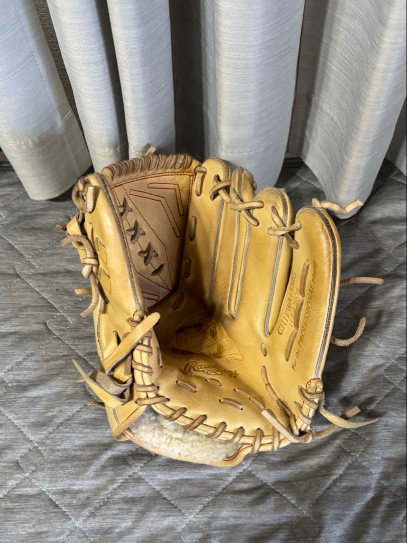 【本日限定緊急値下げ！】Rawlings ウィザード＃1 硬式グローブ キャメル
