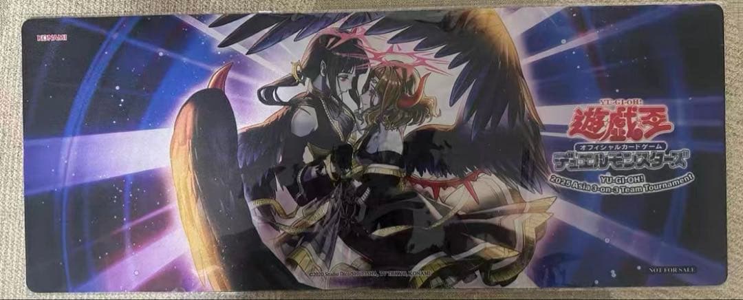 希少　香港大会限定　失楽の堕天使　ハーフサイズ　プレイマット　公式　新品未開封