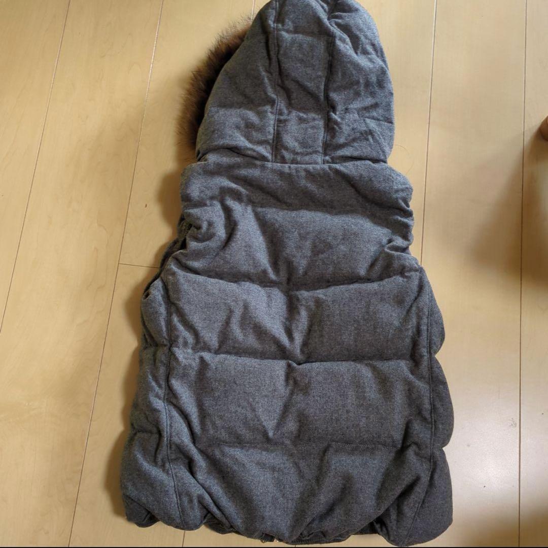 TATRAS フードファ-付きダウンベストポ−ランド製