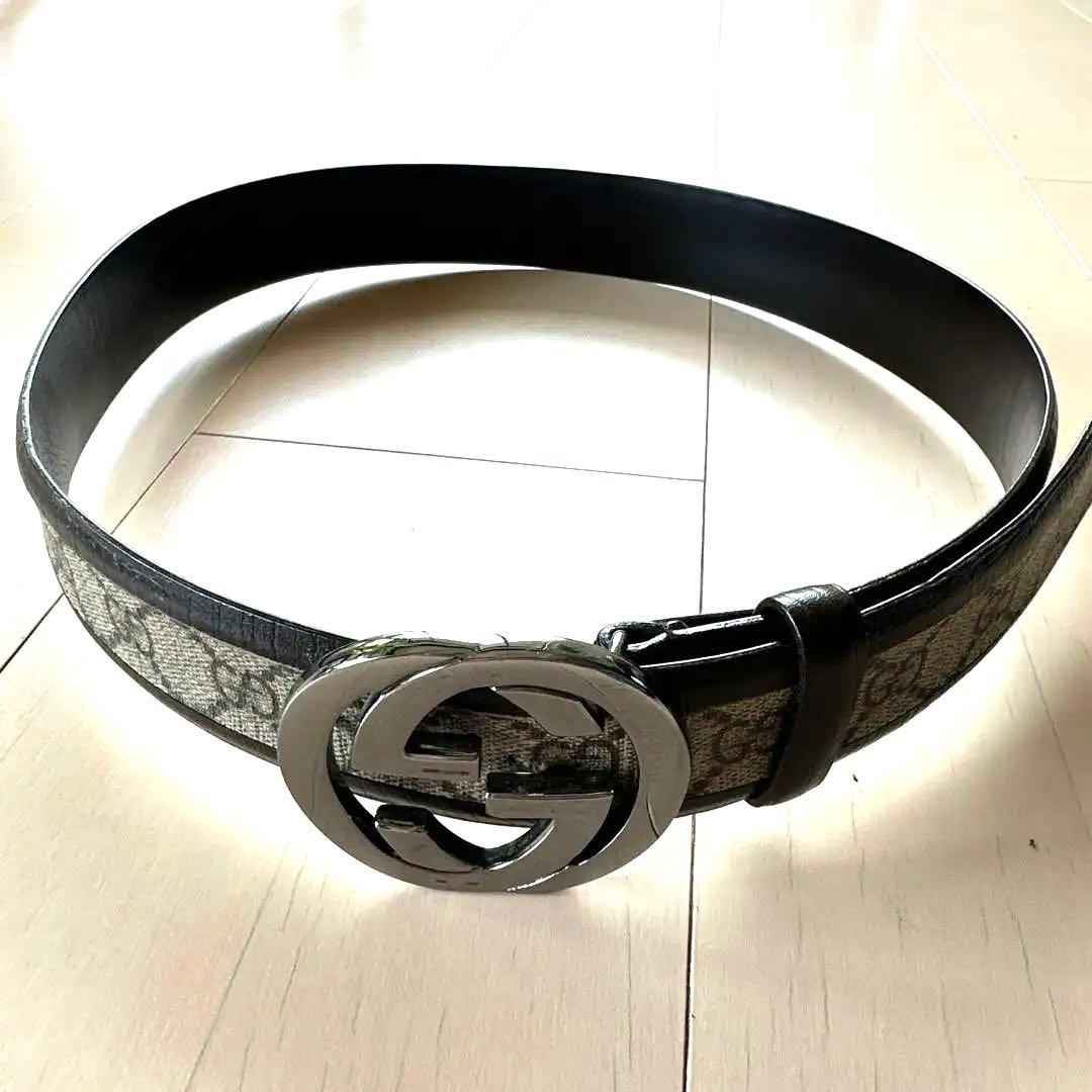 Gucci GGスプリームキャンパス　ベルト