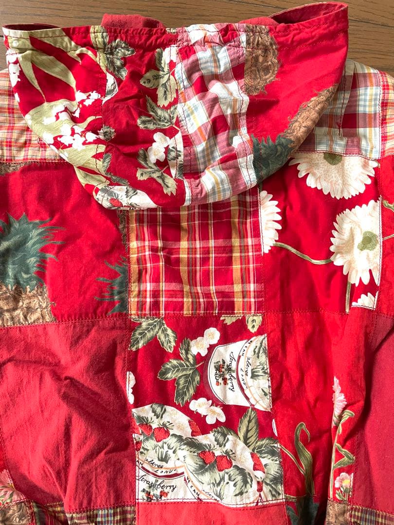 ピンクハウス　パッチワークジャンパー