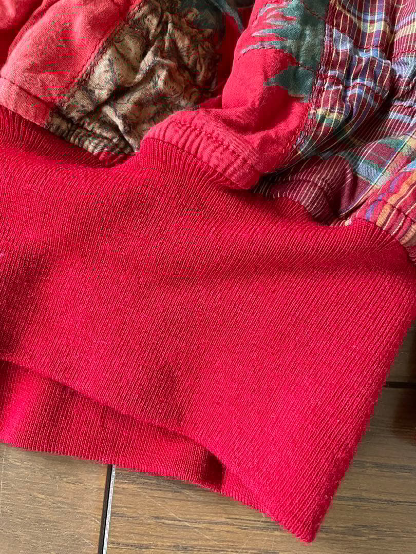 ピンクハウス　パッチワークジャンパー