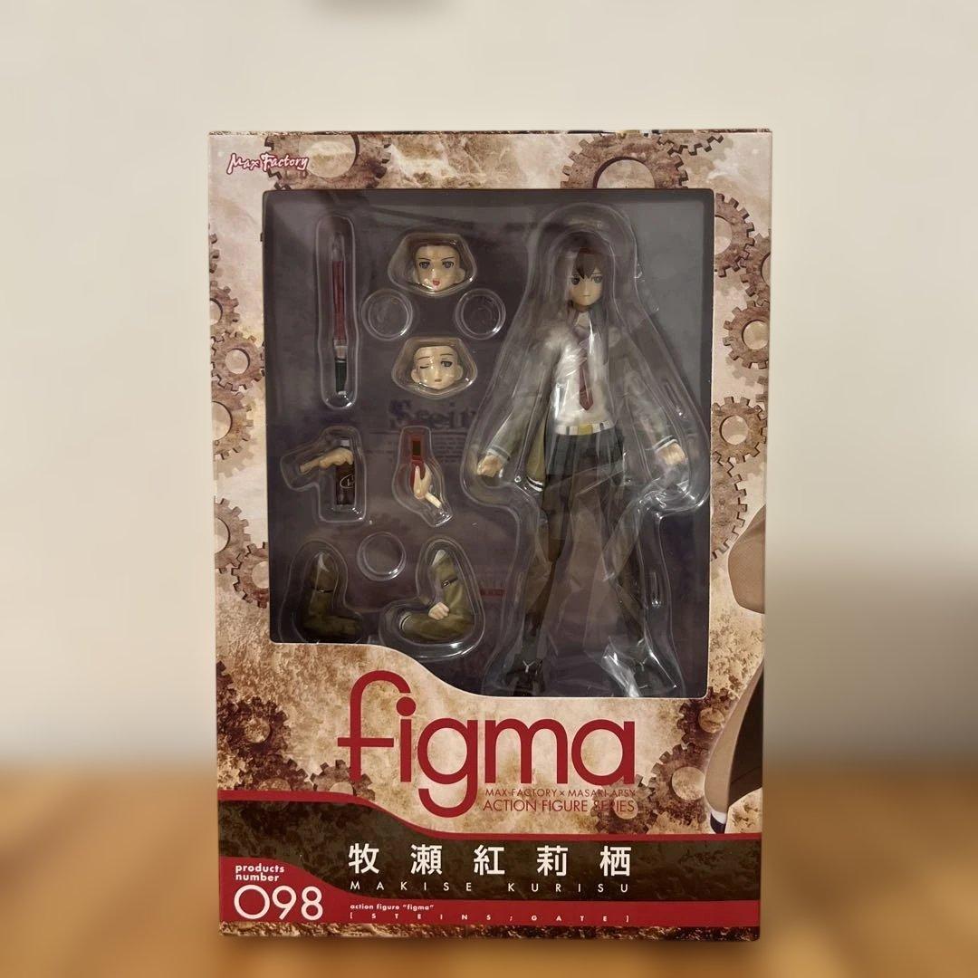 未開封 figma 098 シュタインズ・ゲート 牧瀬紅莉栖