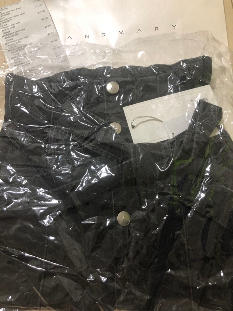 【店舗購入品】Highwaist ribbon pants Sサイズ