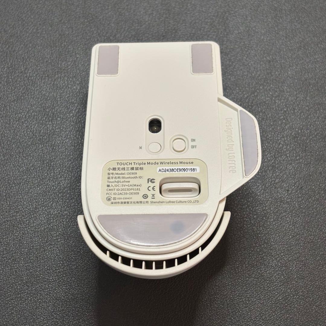 Lofree Touch PBTワイヤレスマウス block