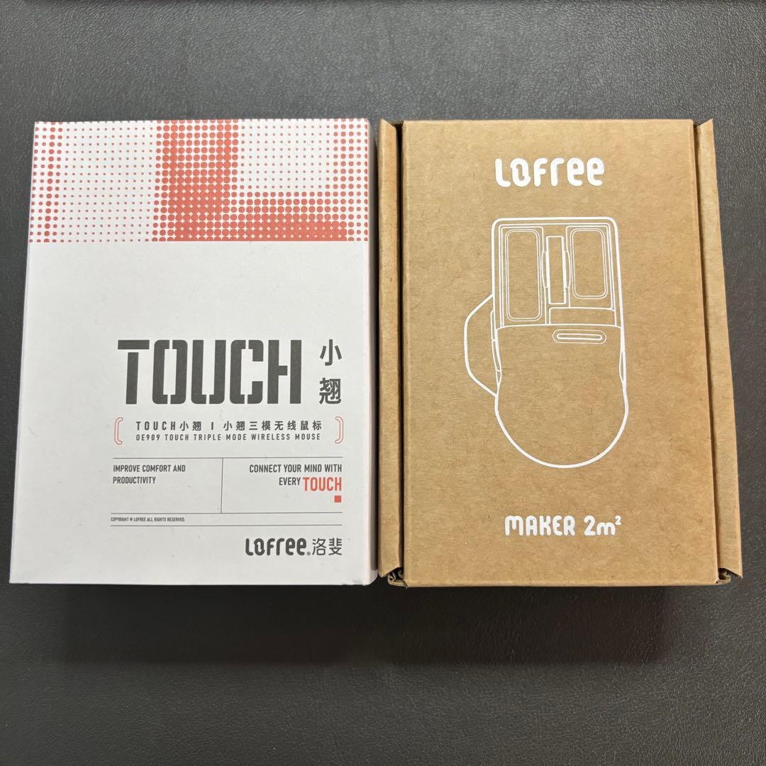 Lofree Touch PBTワイヤレスマウス block