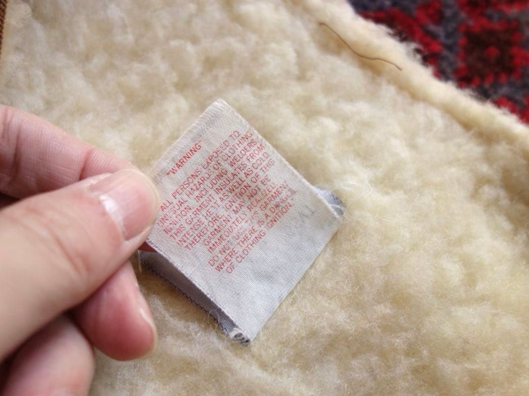 80s carhartt ダックベスト XL ボア付き カーハート　美品 USA