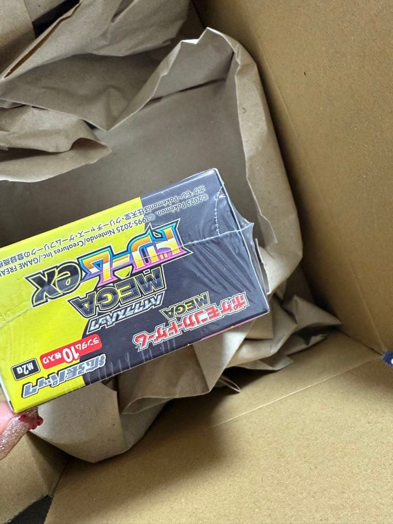 ポケモンカードMEGAドリームex シュリンク付き