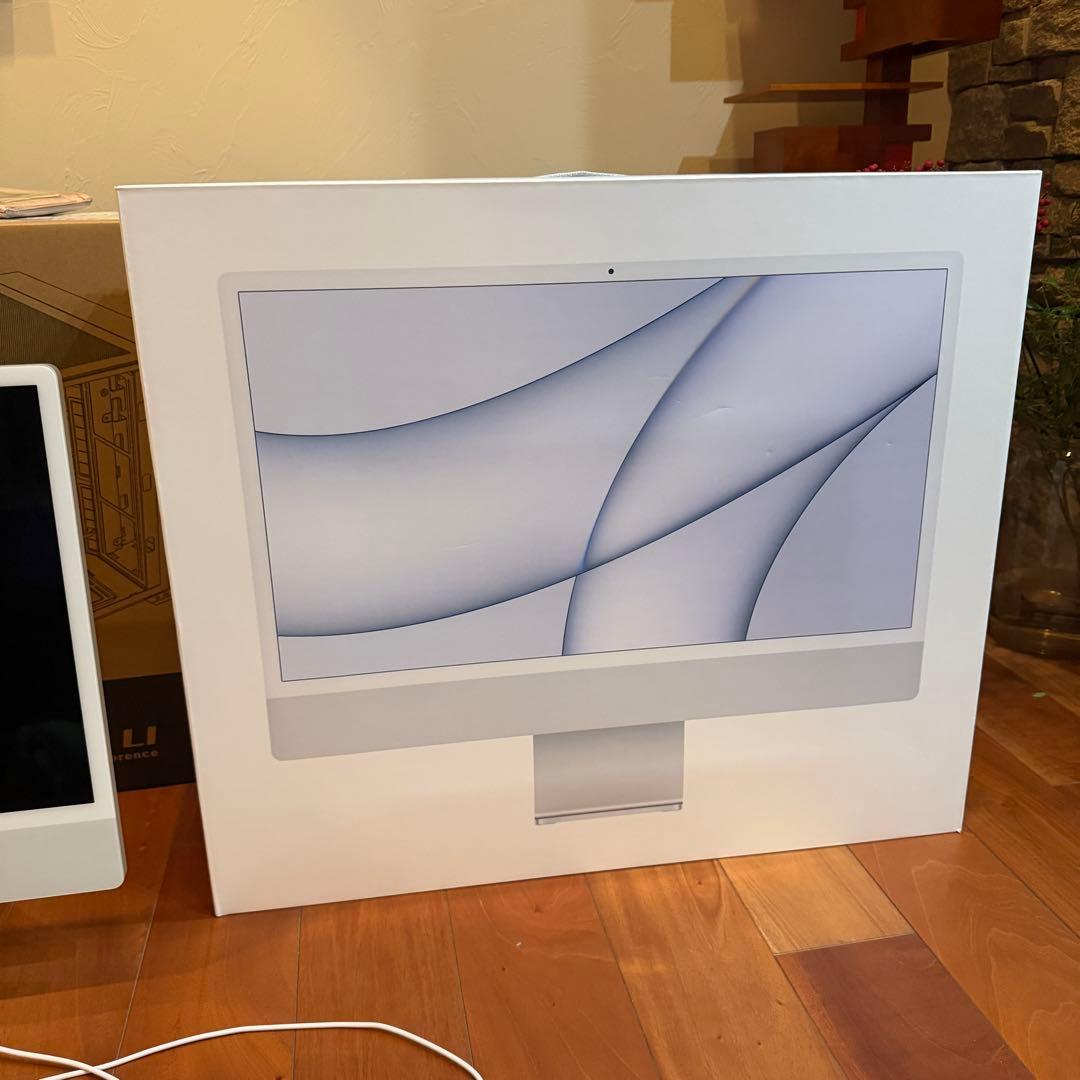 Apple iMac 24インチ 512GB 【美品】 シルバー メモリ16GB