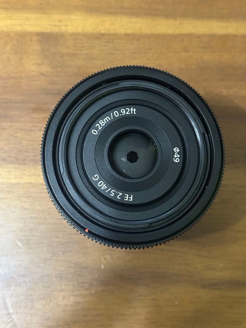 Sony FE 40mm F2.5 G SEL40F25G フィルターセット付き