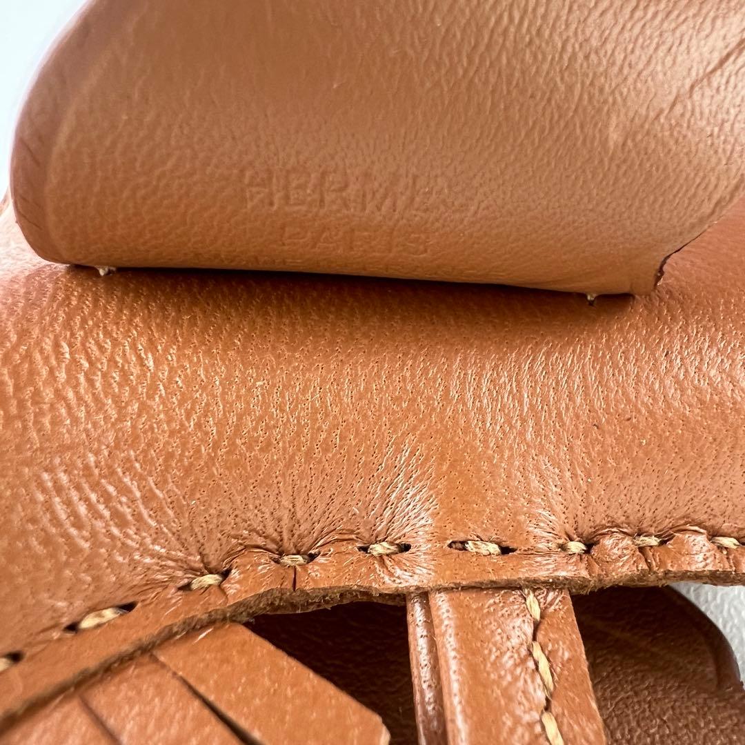 新品 HERMES エルメス ロデオ ペガサス ゴールド バッグチャーム K刻印