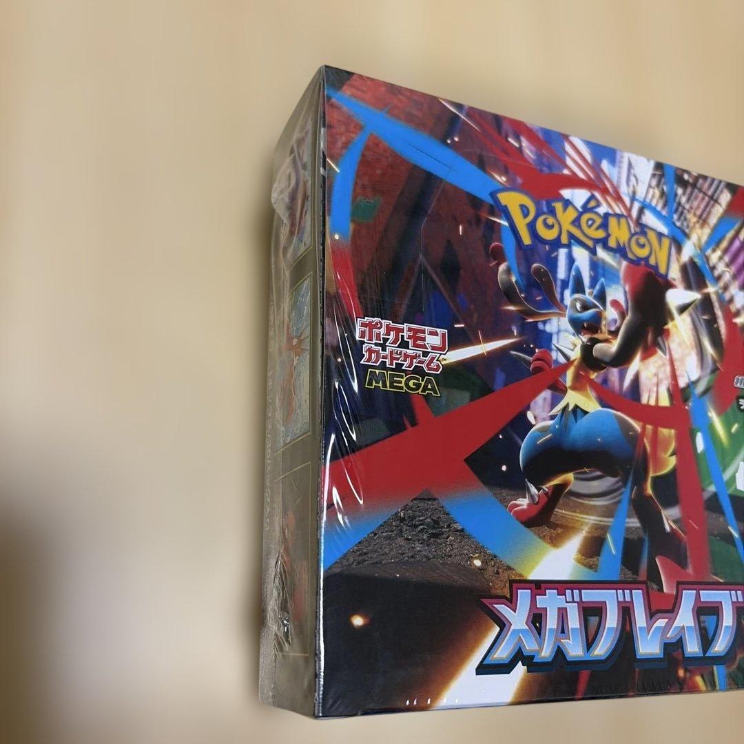 新品未開封 ポケモンカード メガブレイブシュリンク付き