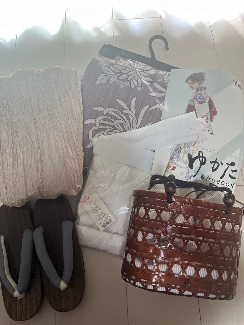 ＊期間限定＊【新品】Dita浴衣7点セット