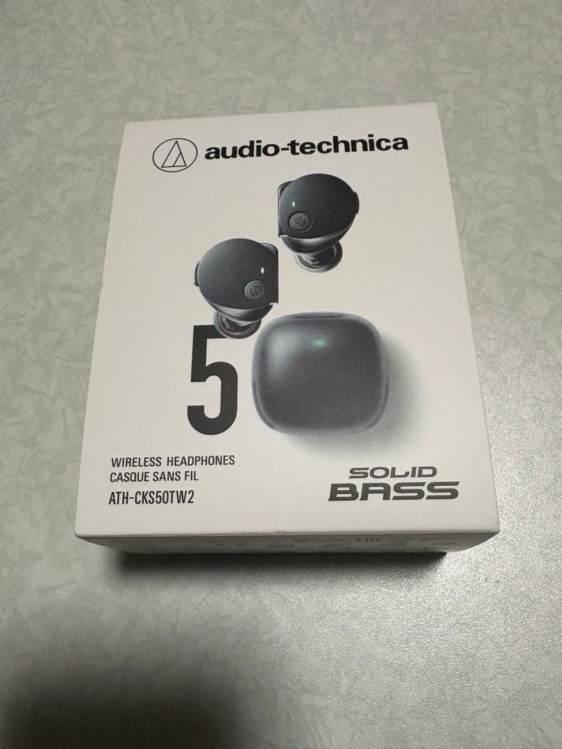 audio-technica ATH-CKS50TW2ワイヤレスイヤホンブラック