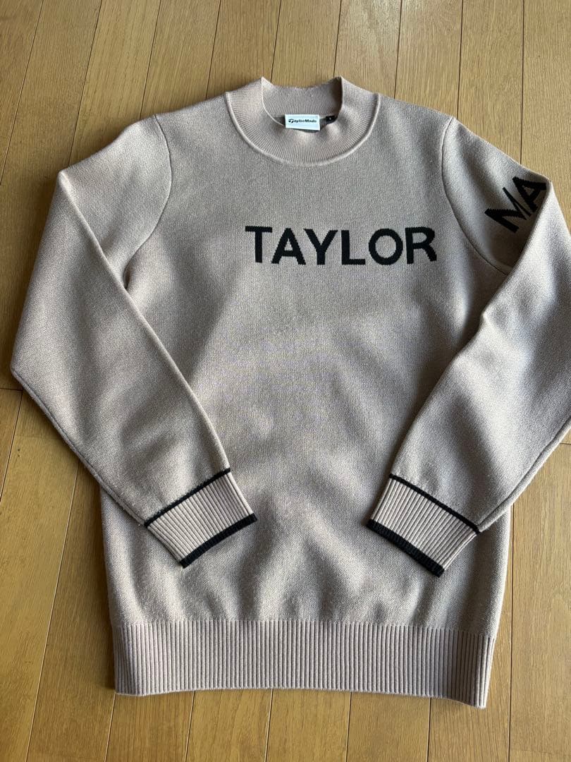 テーラーメイド レディースセーター Lベージュ