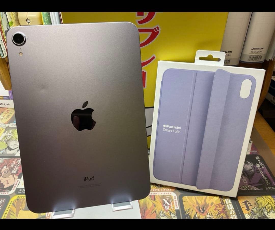 8*o様 iPad mini 64GB 第6世代 パープル＋純正 Smart F