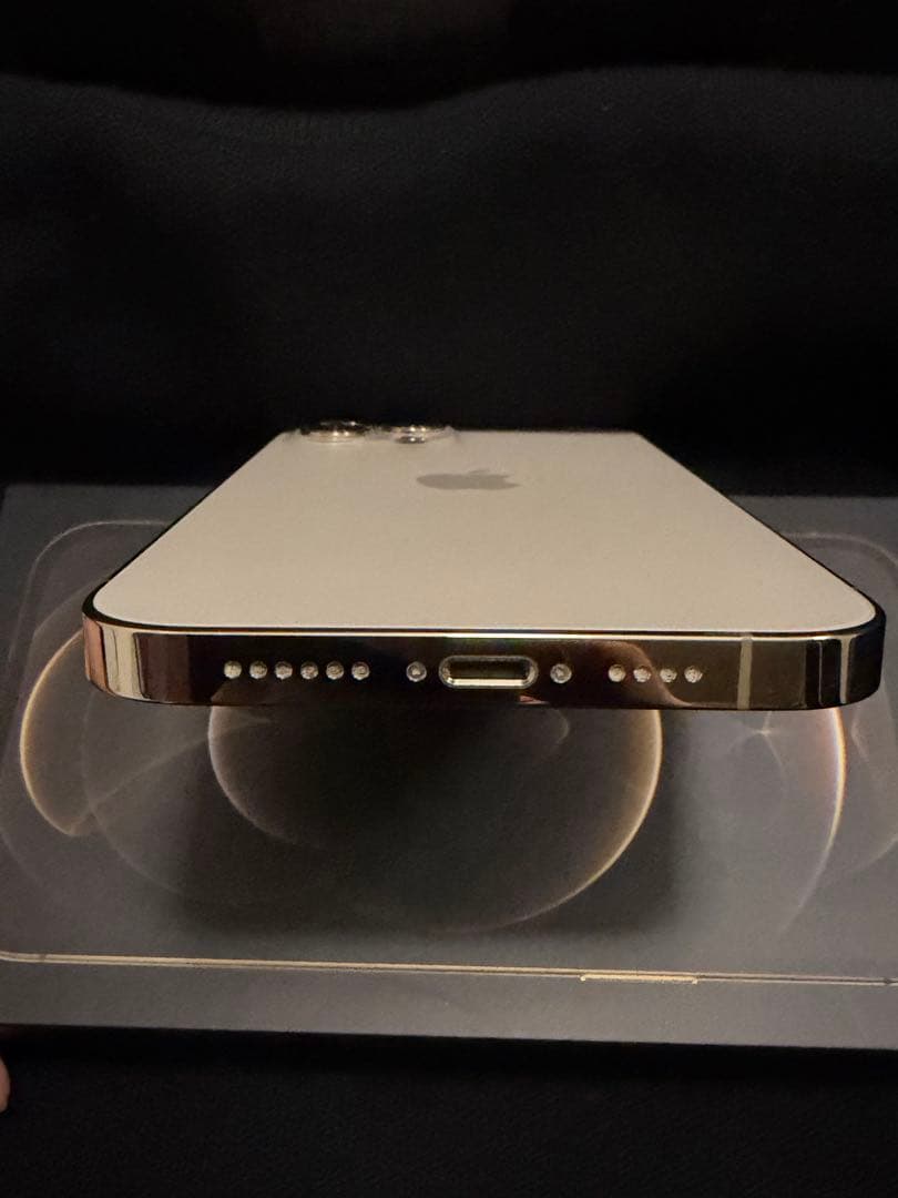 【美品】iPhone 12 Pro Max 128GB ゴールド 動作良好