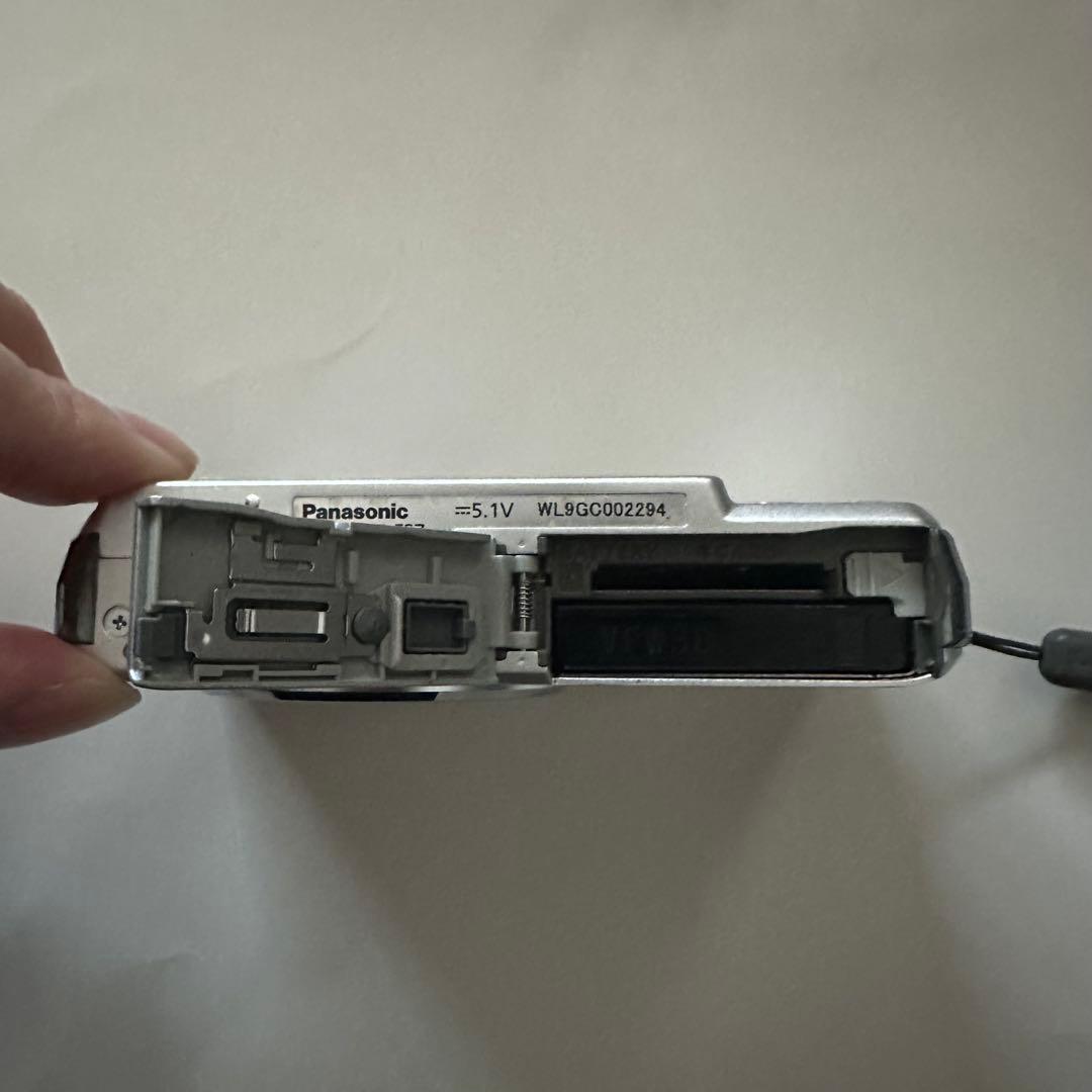 【動作確認済】Panasonic LUMIX DMC-FS7 シルバー