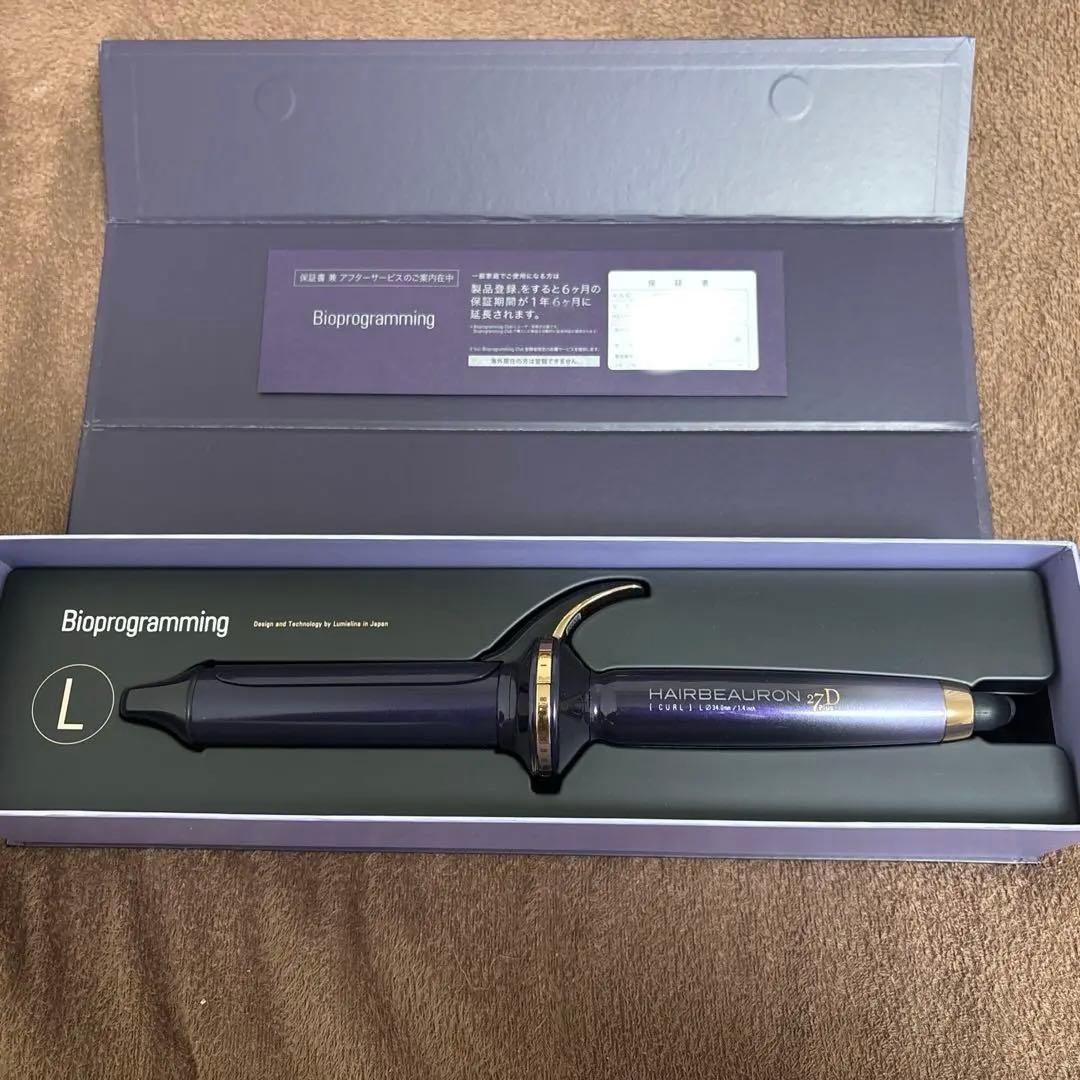 ヘアビューロン 27D Plas コテ　34.0mm