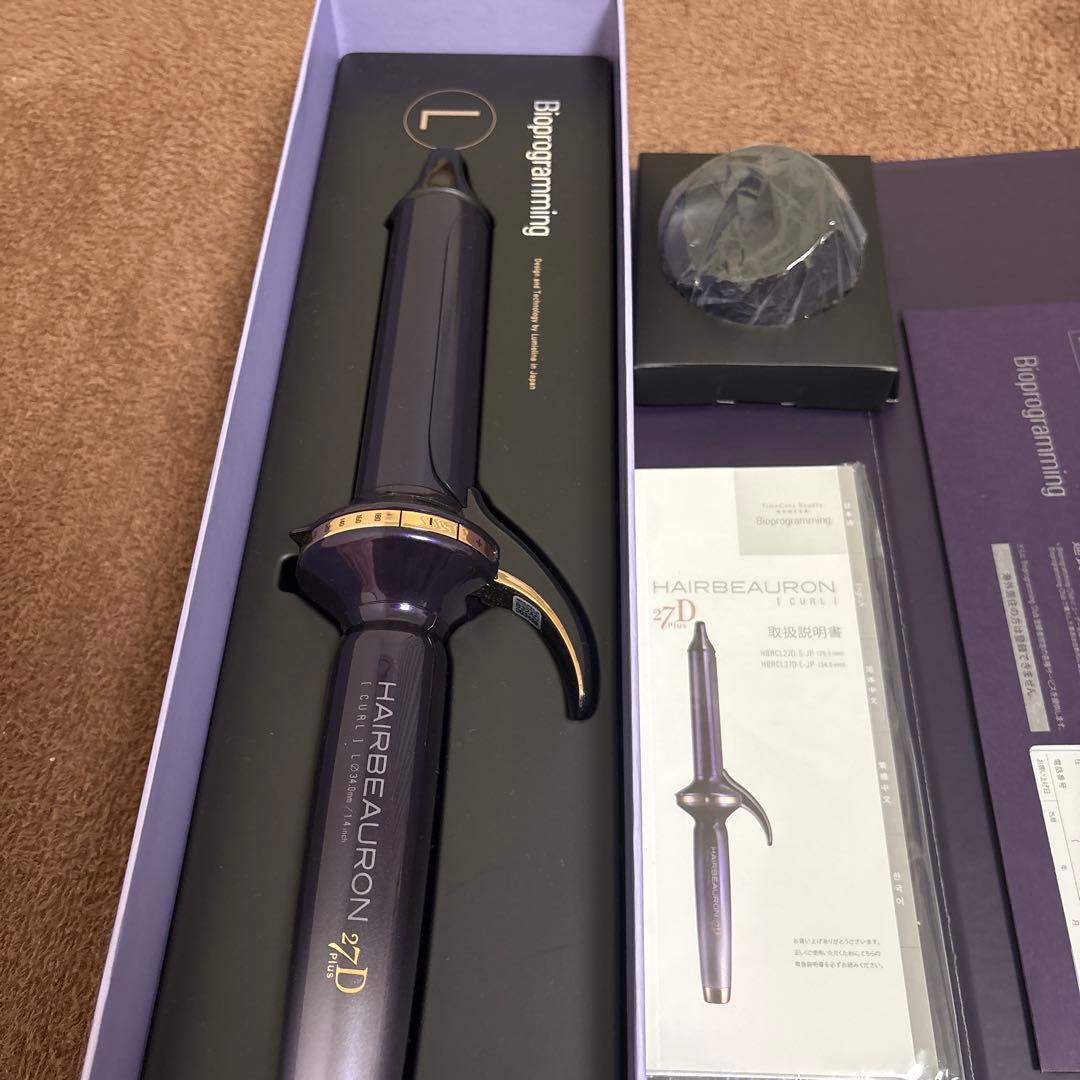 ヘアビューロン 27D Plas コテ　34.0mm