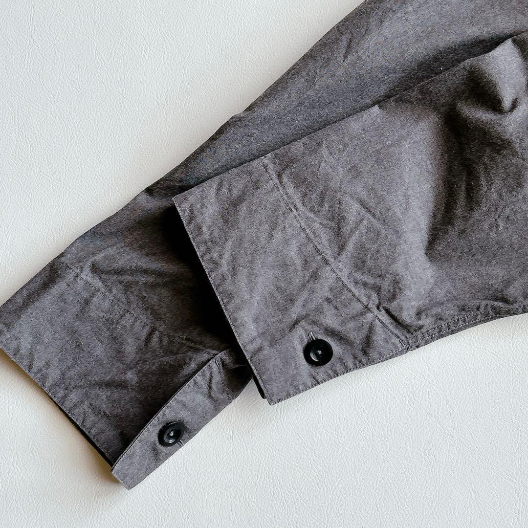 MHL. ⿻ メランジ コットンシャンブレー プルオーバー ルーズ ナチュラル