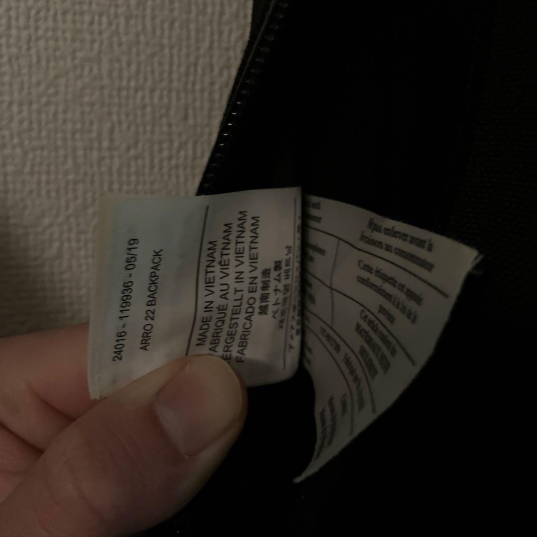 アークテリクス　アロー22 バックパック