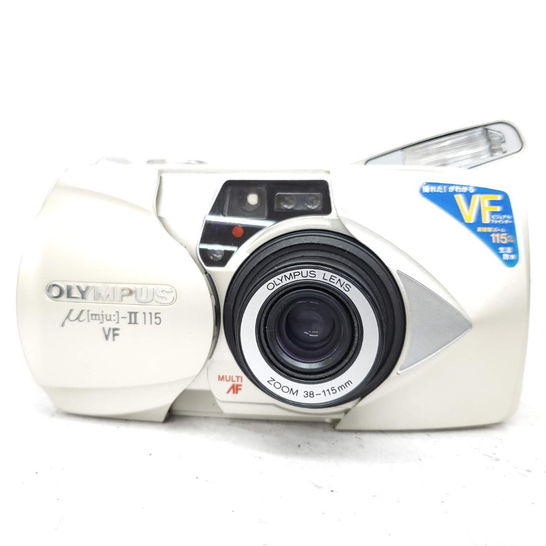 【動作確認済】 Olympus μ-Ⅱ115VF F0731-21ID y