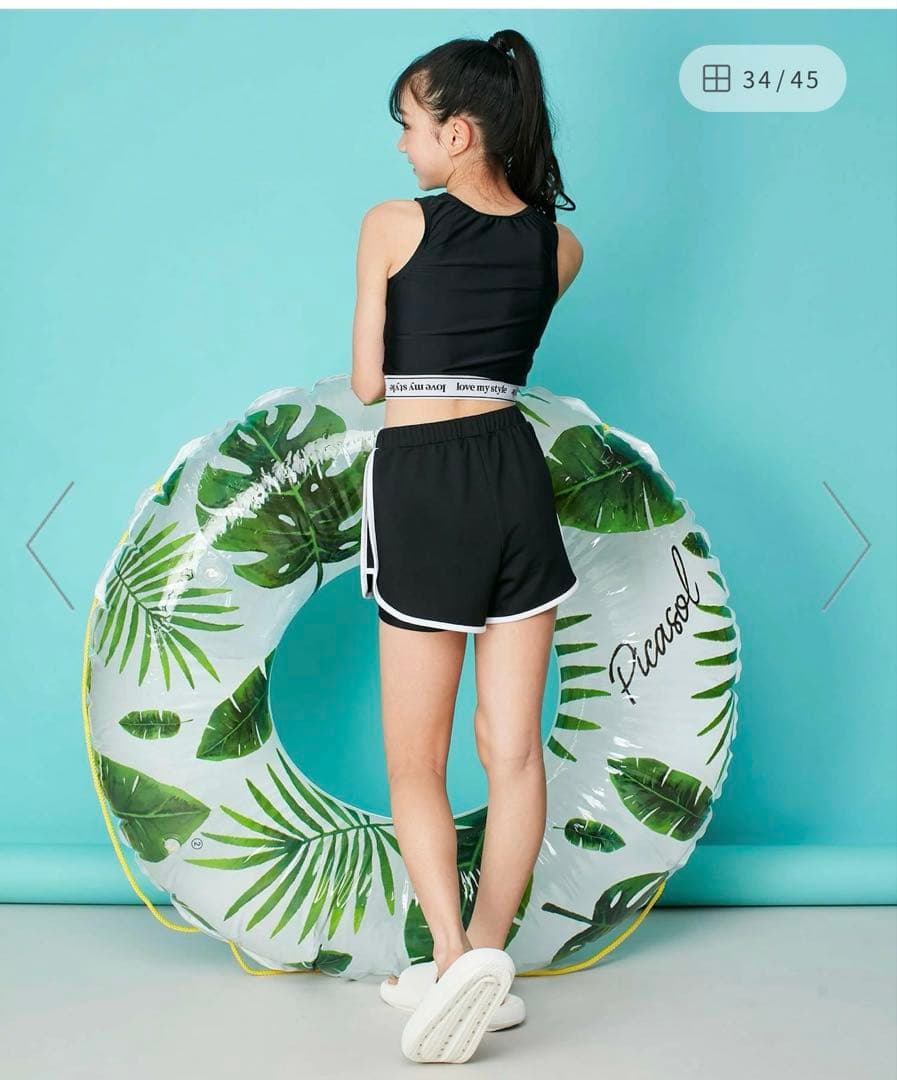 【160サイズ】JENNI love 3PゲーミングT付きスイムウェア