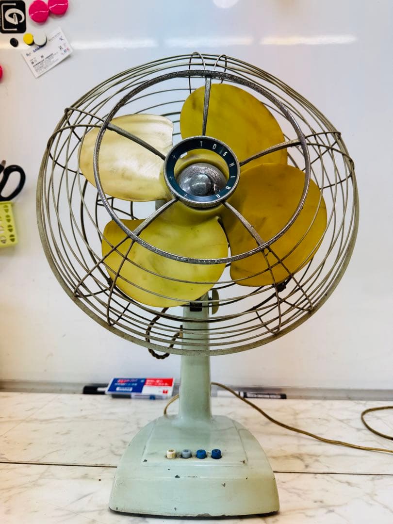 昭和レトロ　A.C. ELECTRIC FAN ビンテージ　扇風機　東京芝浦電気