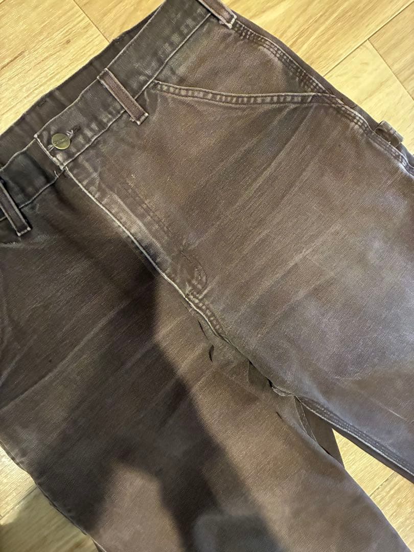 【極上フェード】Carhartt B11 32×30 DKB ペインターパンツ