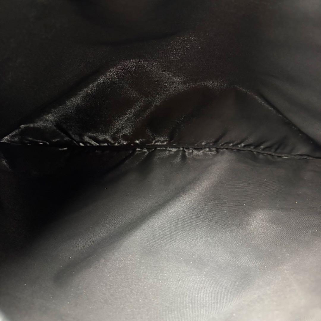 041 美品 PRADA サコッシュ ショルダーバッグ 斜めがけ 黒 iq5