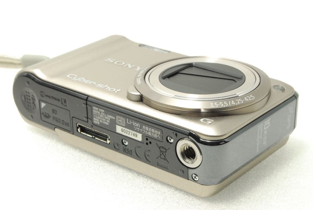 SONY DSC-HX5V❤️スマホ転送 動作確認済 ゴールド ソニー コンデジ