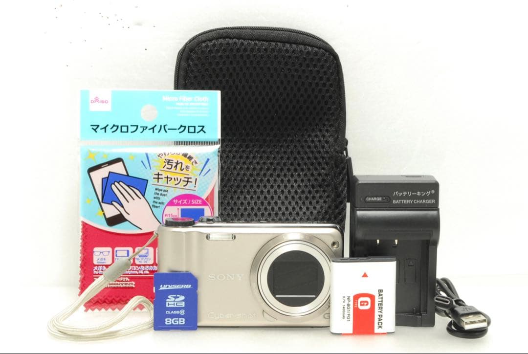 SONY DSC-HX5V❤️スマホ転送 動作確認済 ゴールド ソニー コンデジ