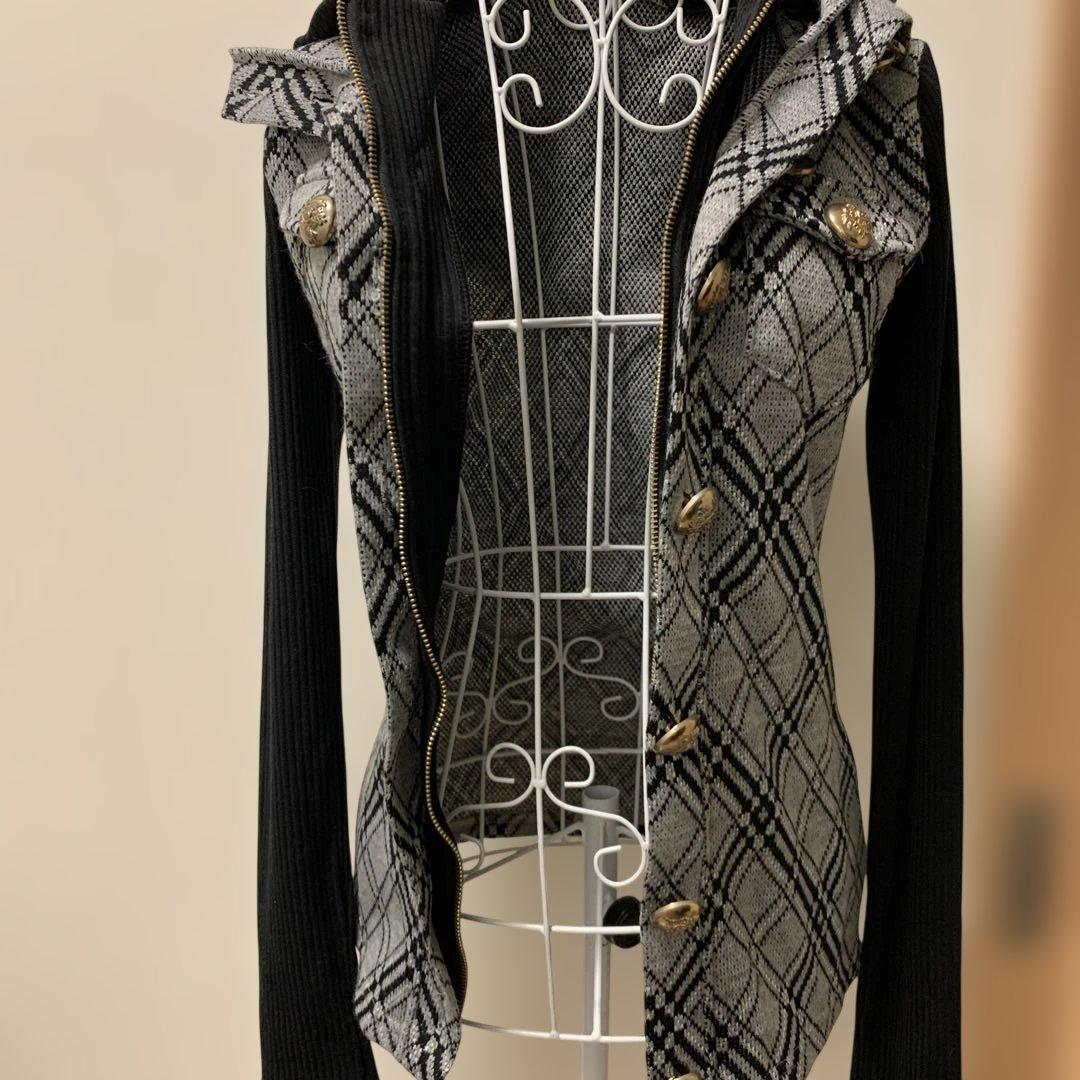 d.i.a.　ダイヤ　パーカー　平成ギャル　90's 00's y2k ニット