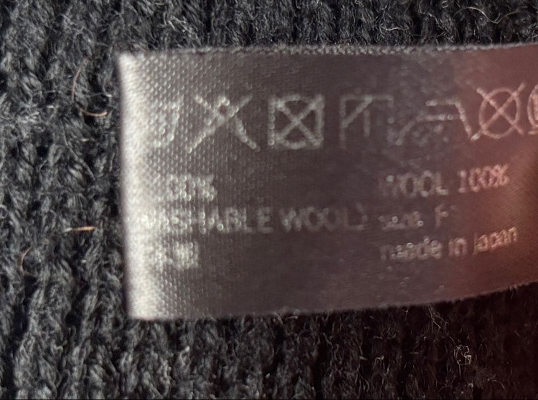 帽子 YOKO SAKAMOTO KNIT BIG WATCH CAP COTTON