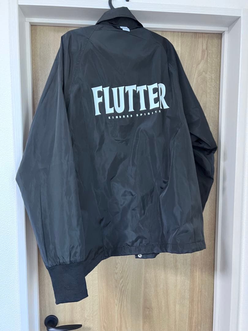 FLUTTER フラッター コーチジャケット ブラック　L