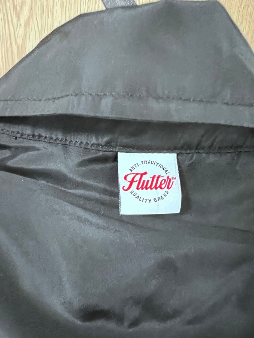 FLUTTER フラッター コーチジャケット ブラック　L