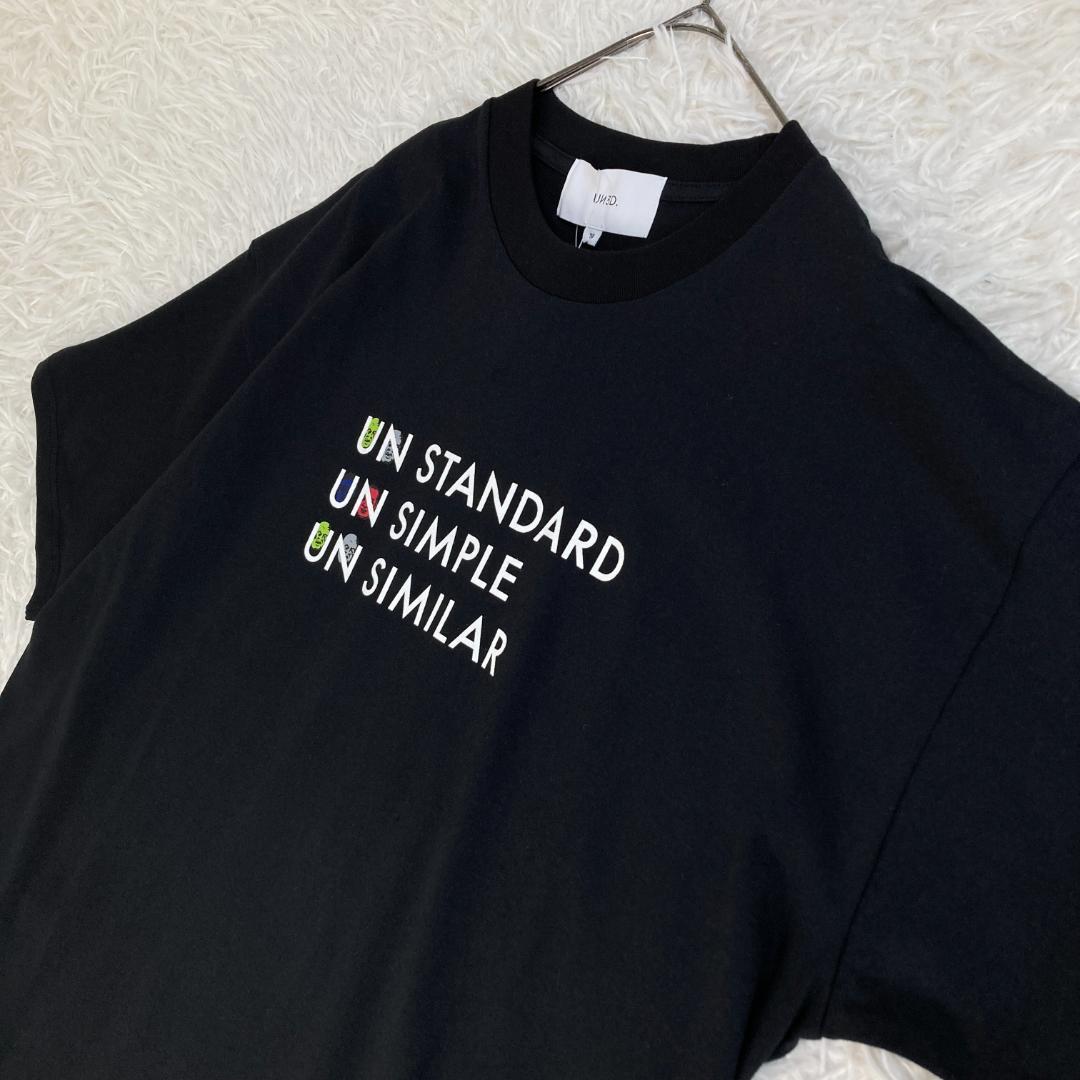 タグ付新品　UN3D.　アンスリード　野生爆弾くっきーコラボ　Tシャツ　38　黒