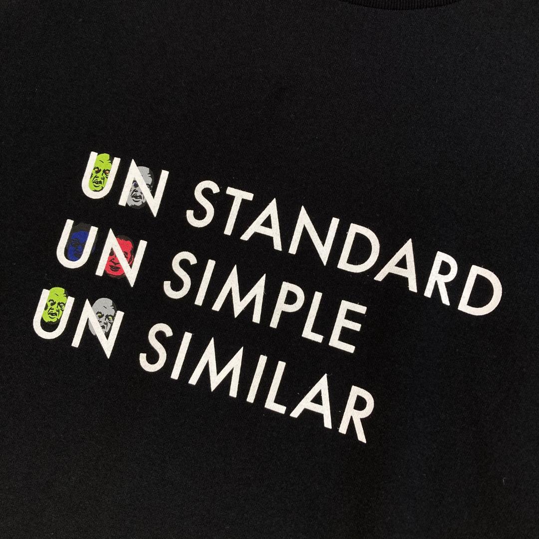 タグ付新品　UN3D.　アンスリード　野生爆弾くっきーコラボ　Tシャツ　38　黒