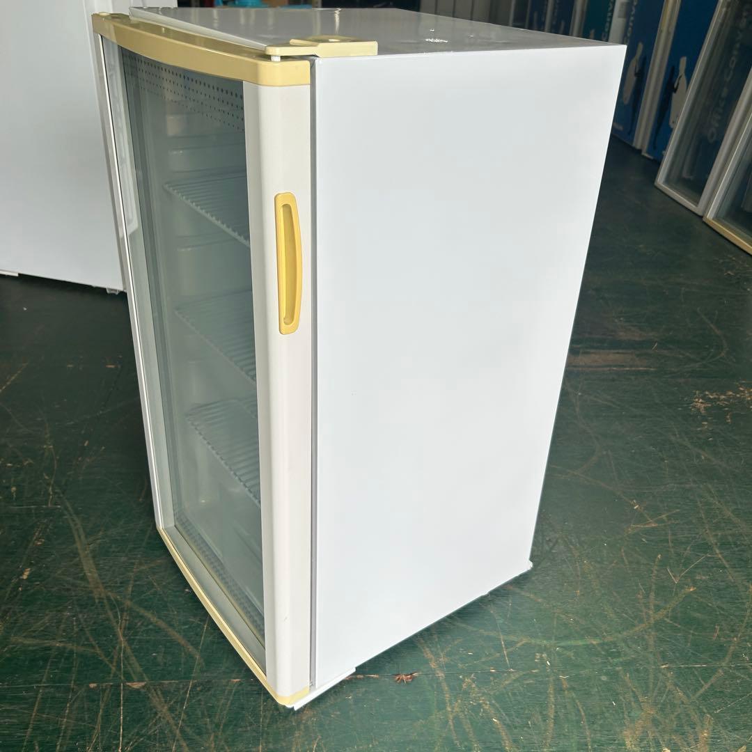 154業務用 冷蔵ショーケース オフィスコンビニ XW-105 左右開き 小型