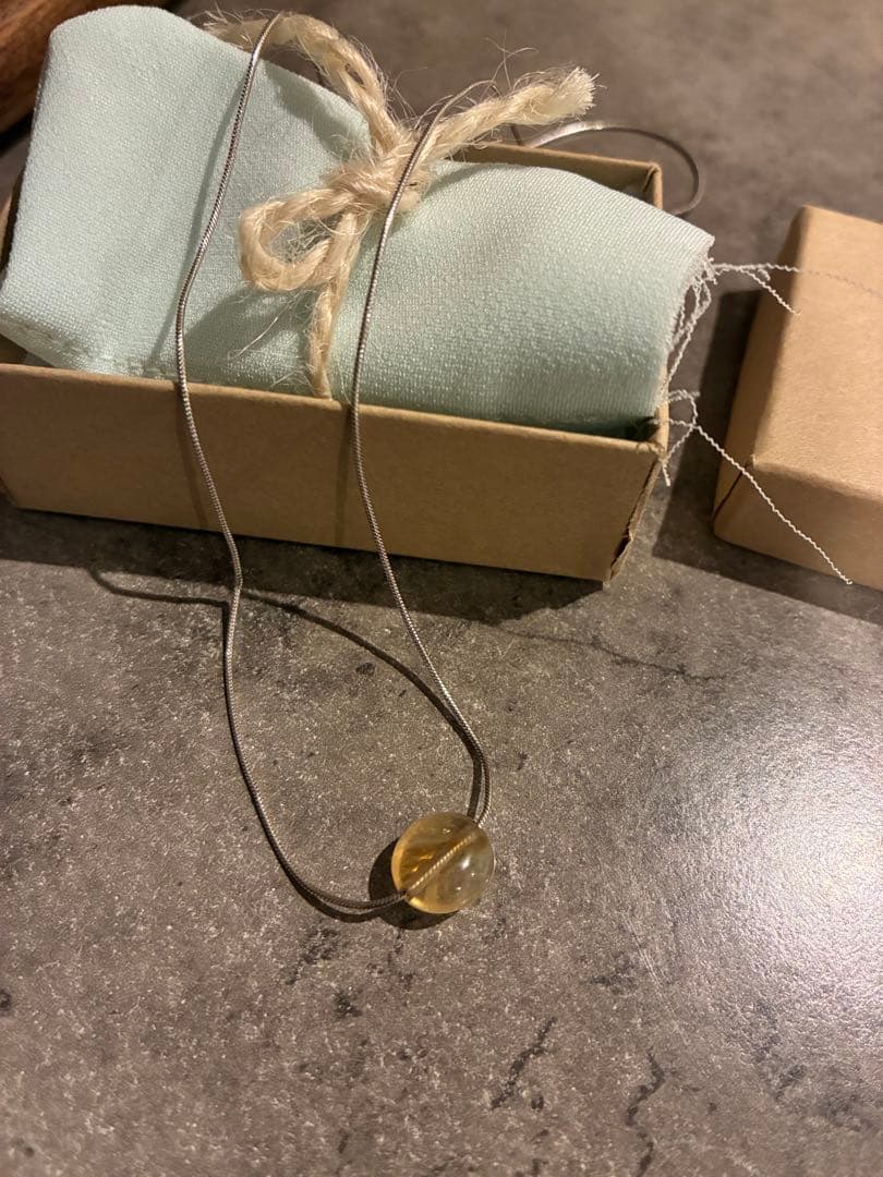 プリュイ pluie一点物チョーカー