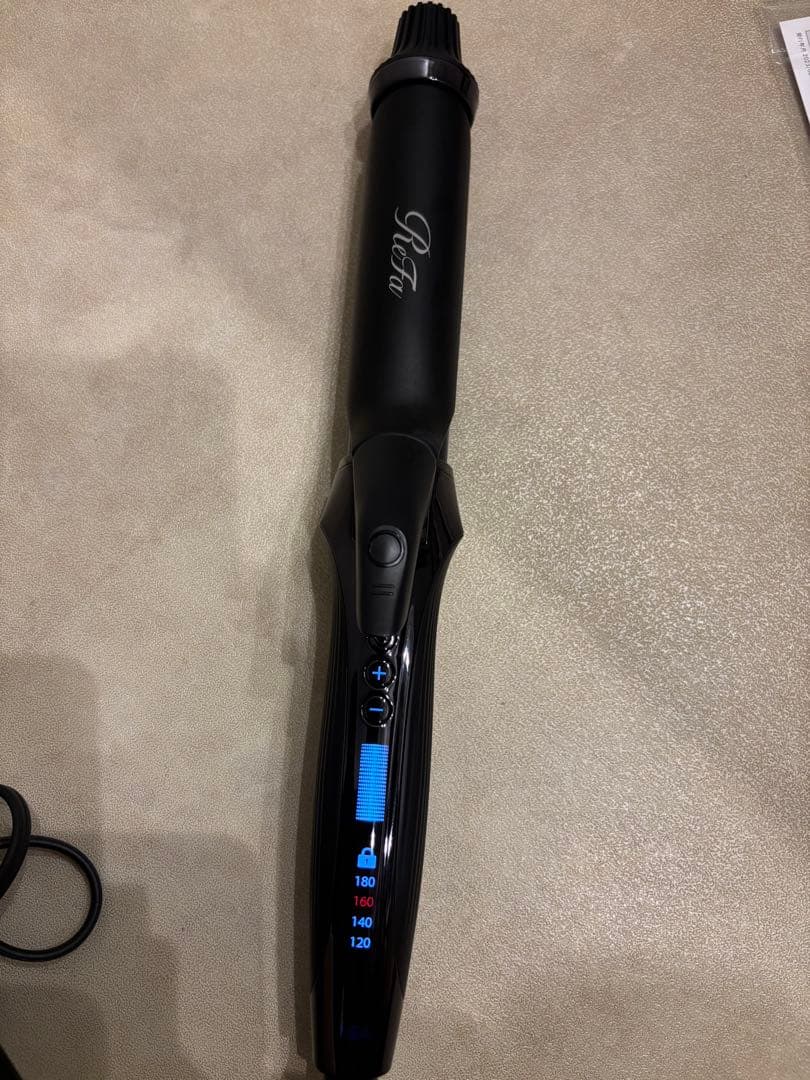 ReFa カールヘアアイロン ブラック　32ミリ