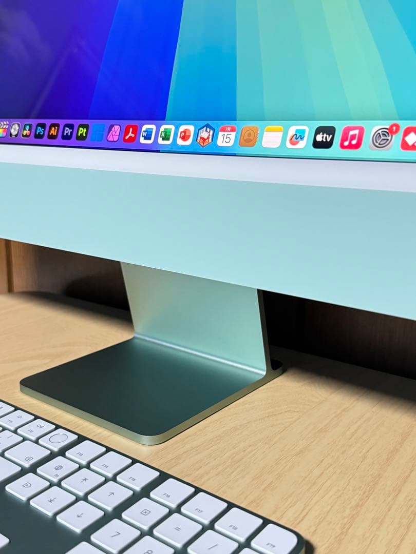 2025年OS|美品 iMac 24インチ Touch ID/ office付き