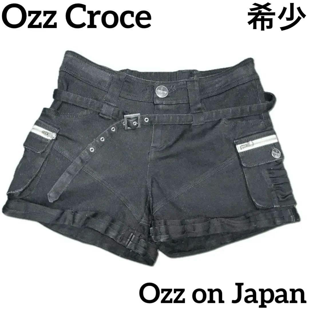 Ozz Croce　Ozz on ベルト付き　ショートパンツ　ゴスロリ ゴシック