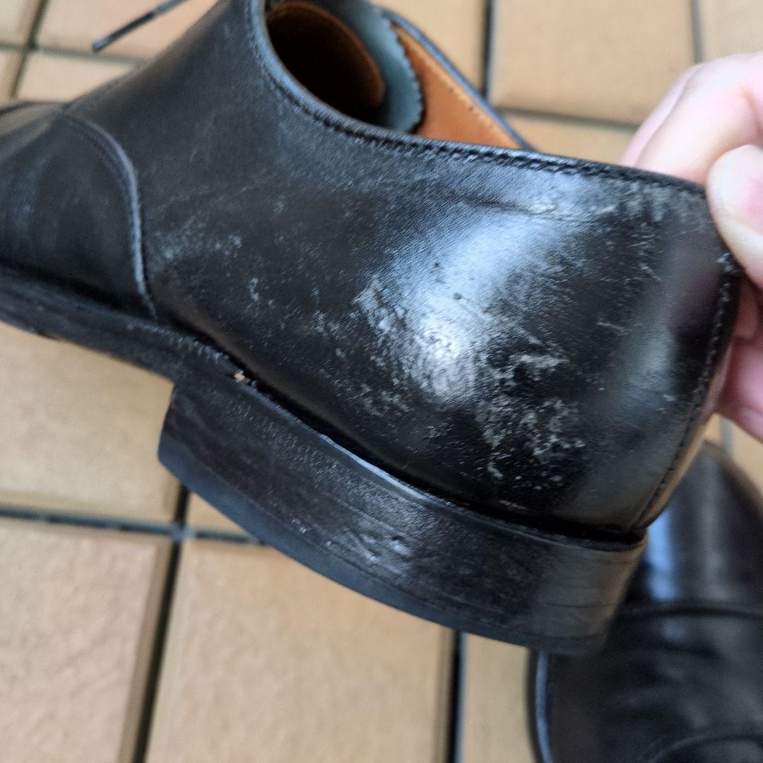 【お値下げしました】オールデン907 黒 7 約25cm 傷あり実用向け