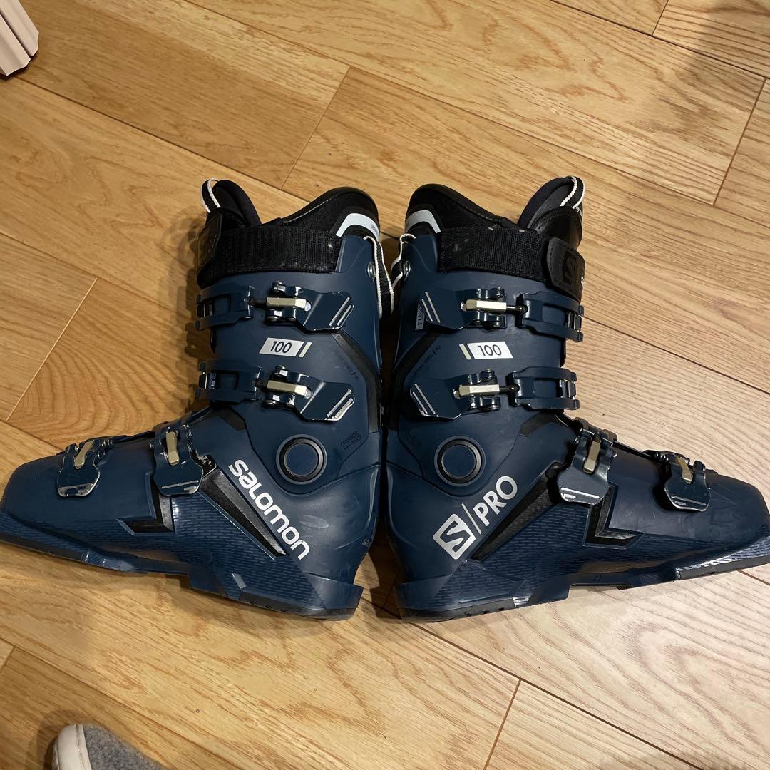 Salomon S/Pro 100 スキーブーツ ダークブルー