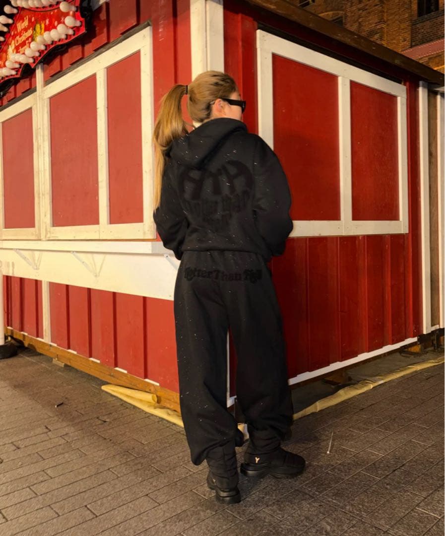 hth glitter heart logo zip hoodie sサイズ