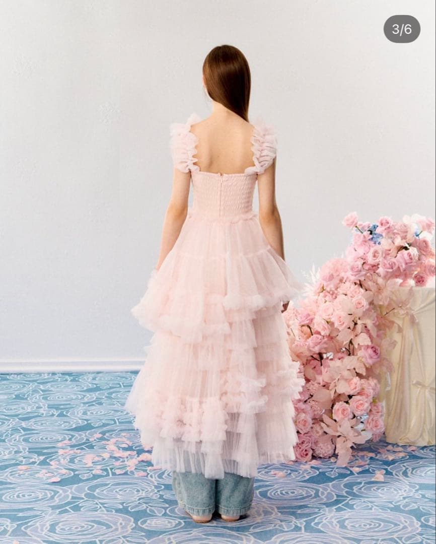 ワンピース treaturself Ballerina blooming tulle