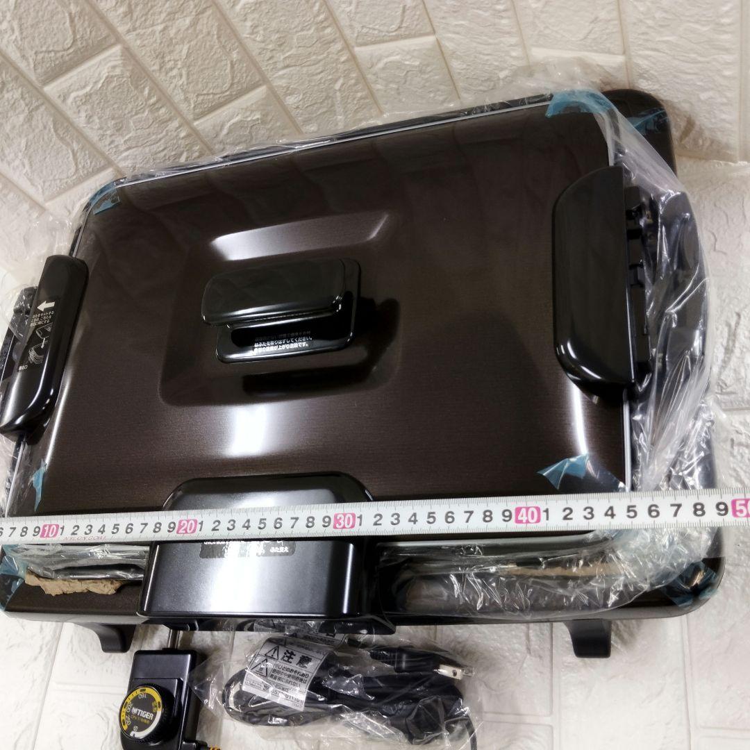 新品TIGER 魔法瓶ホットプレート CPV-T130 ブラウン3枚タイプ