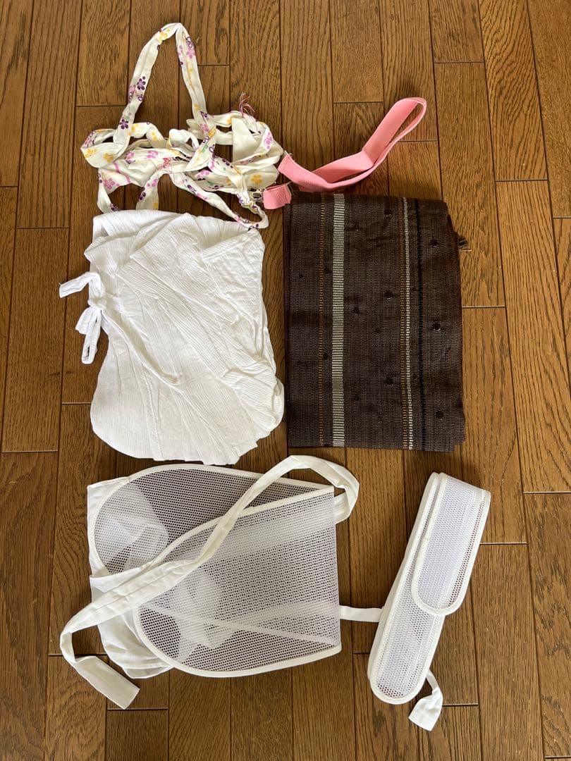 紫色の牡丹柄 浴衣・帯・下駄セット